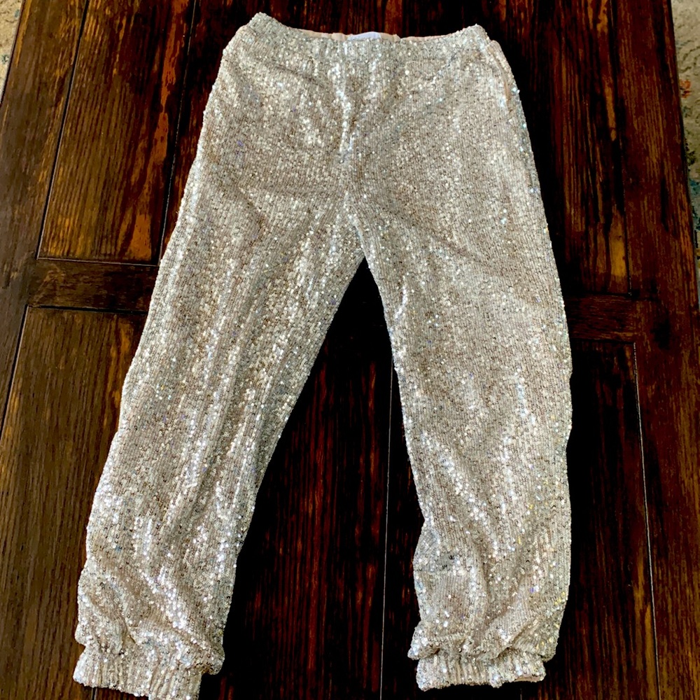 Sequin Joggers size 10-12